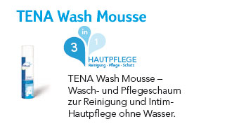 Tena Wash Mousse