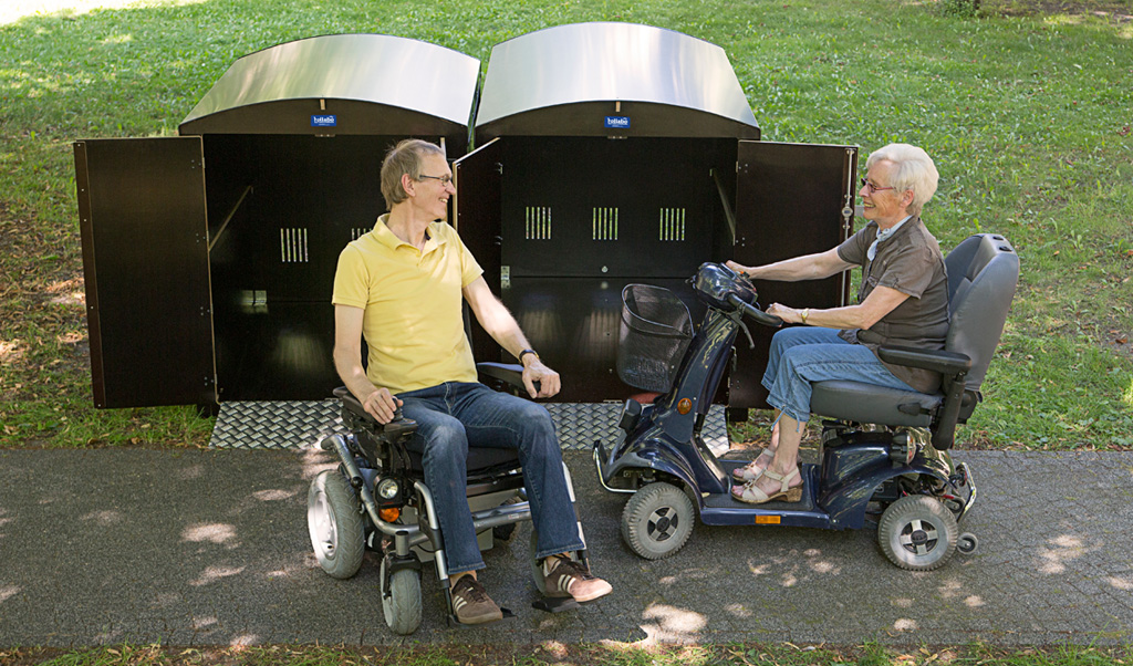 Rollabo-XL mit Scooter & E-Rollstuhl