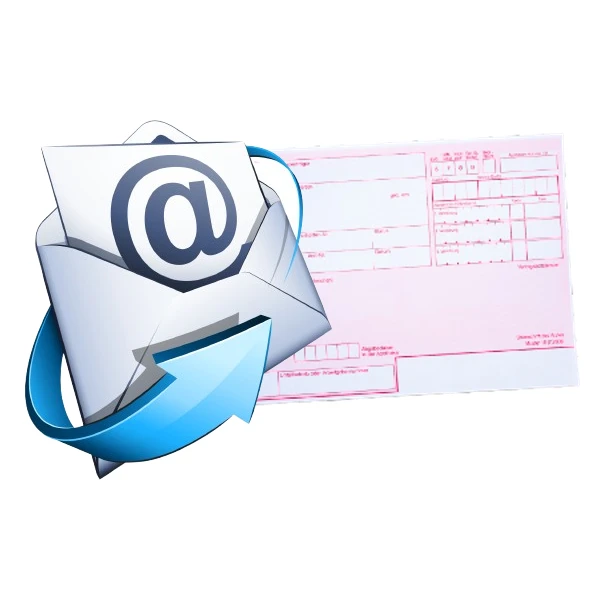 Rezept per email