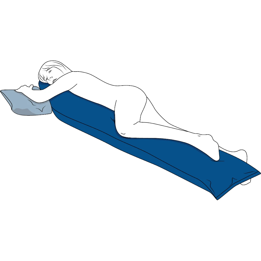 Seitenlagerungskissen 135°