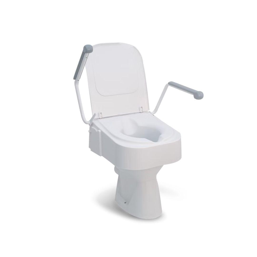 Toilettensitzerhöhung mit Armlehnen
