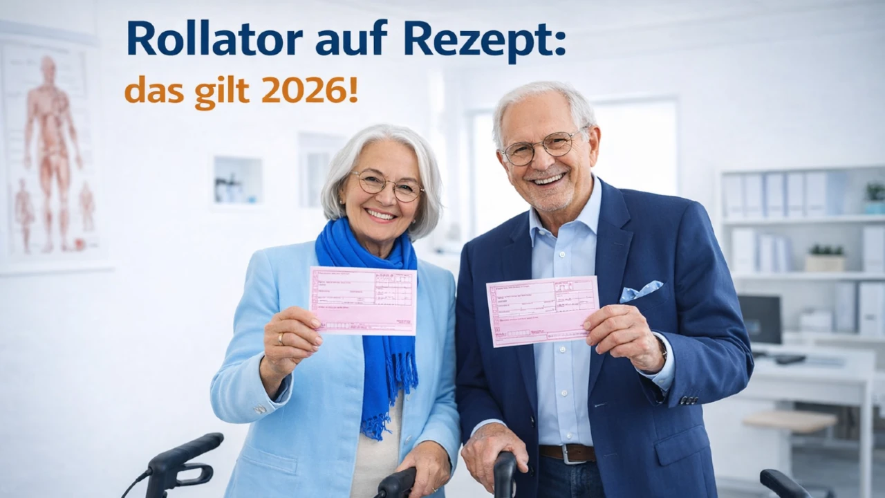 Rollator auf Rezept - Das gilt 2026