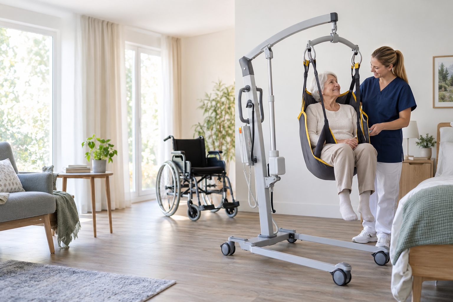 Der Patientenlifter bei Adipositas