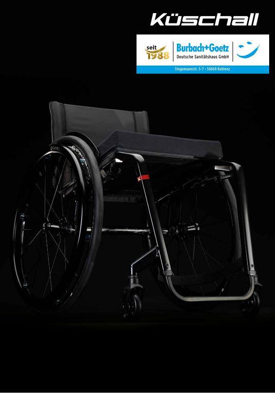 Katalog für Küschall Rollstuhl