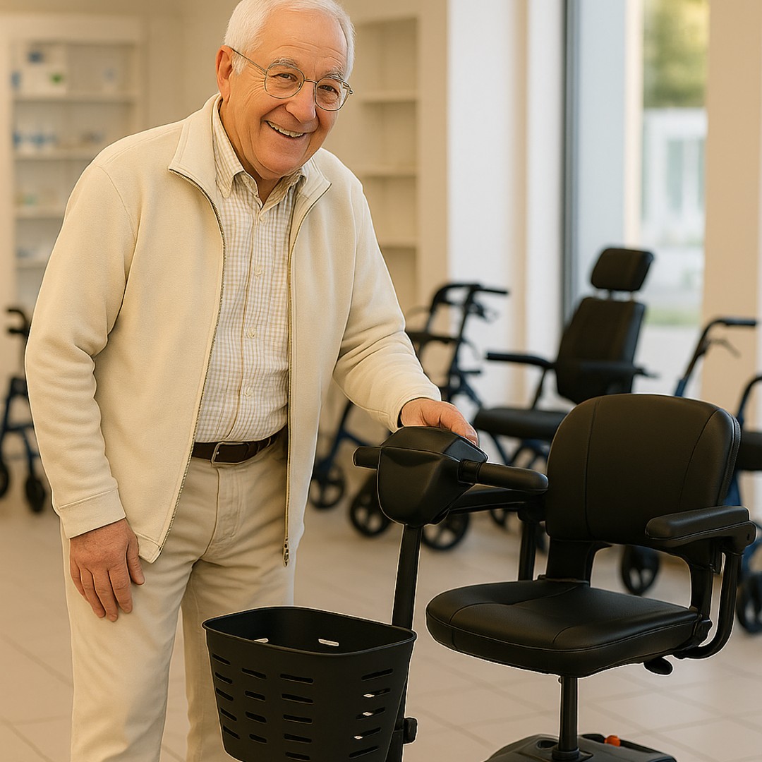 Scooter Probe Fahren
