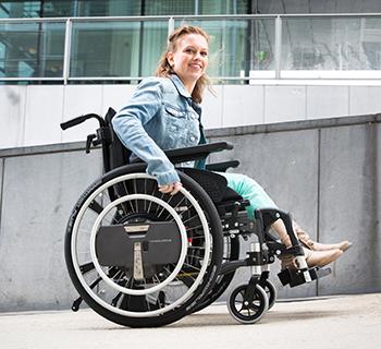 WheelDrive Elektroantrieb Einfache Bedienung